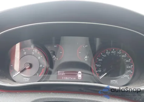 2015 Dodge Dart Sxt из США, поврежденный, VIN 1C3CDFBB9FD224926